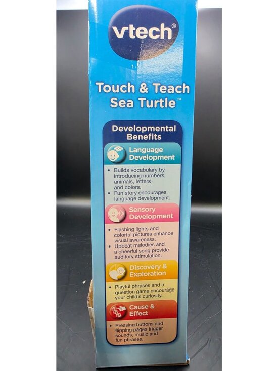 VTech Touch & Teach Sea Turtle Interactive Learning Toy - Picture 6 of 10